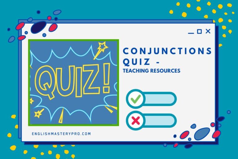 Conjunctions quiz